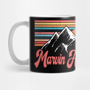 Graphic Proud Name Marvin Personalized Birthday 70s 80s 90s Styles Mug